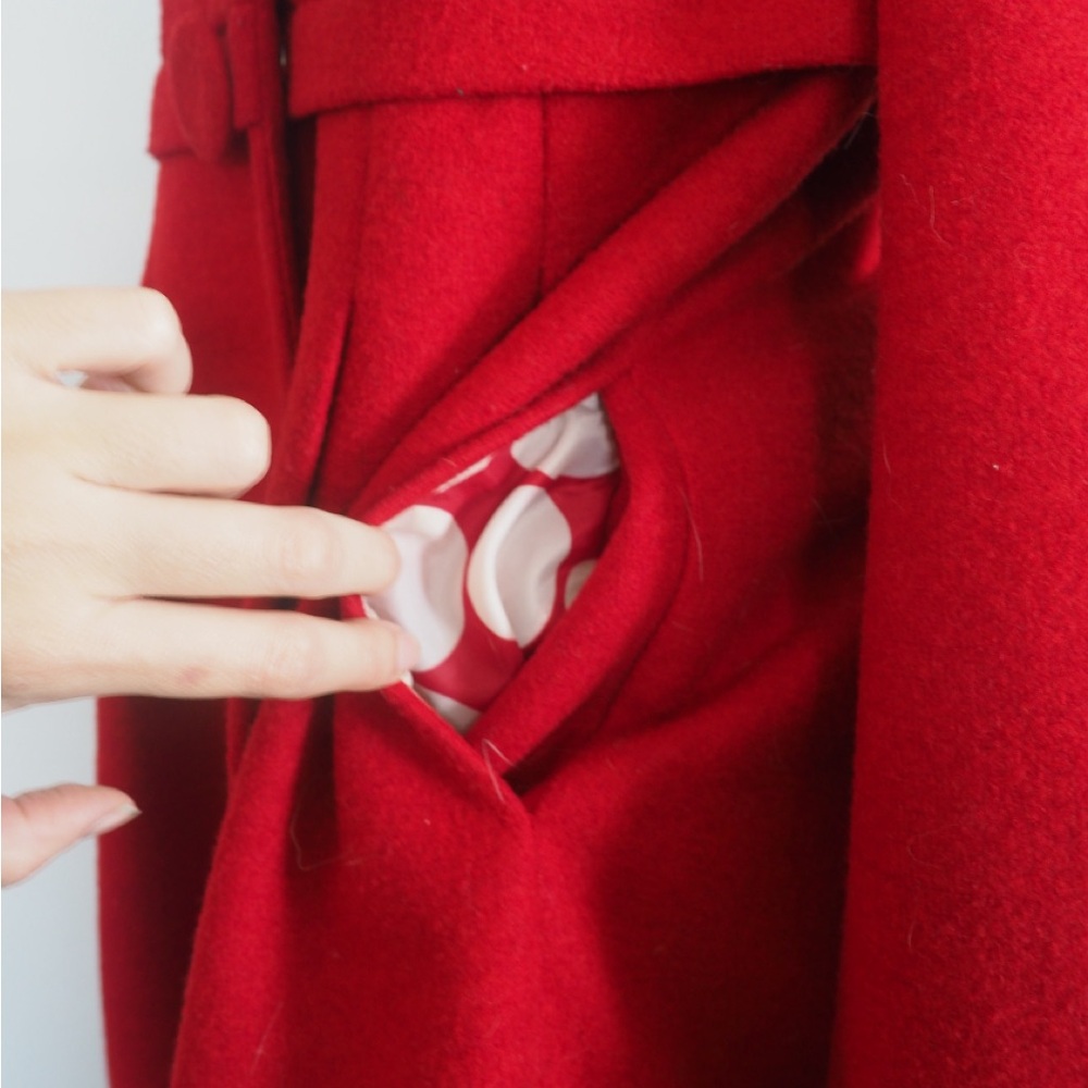 F21 Red Women's Retro Coat - Picture 9 of 11